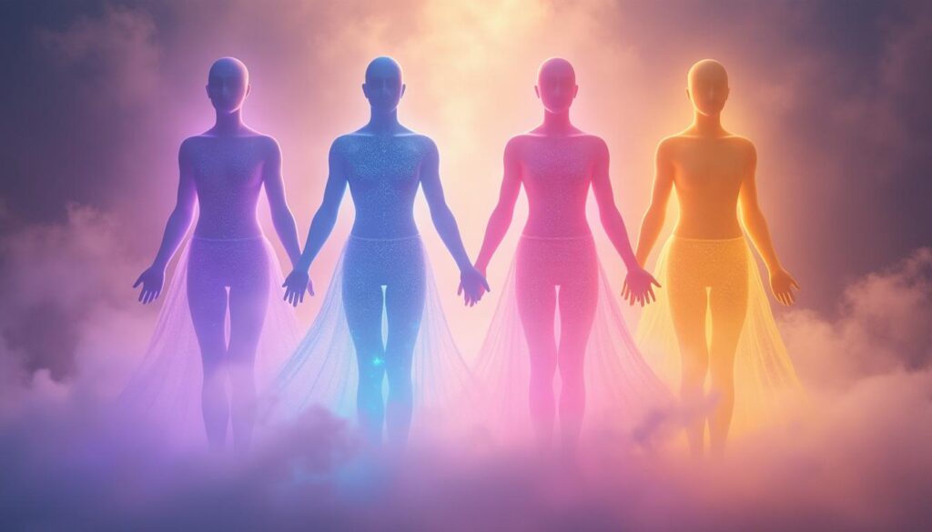 découvre les quatre corps énergétiques et comprends simplement comment ils composent ton système vibratoire pour mieux harmoniser ton bien-être.