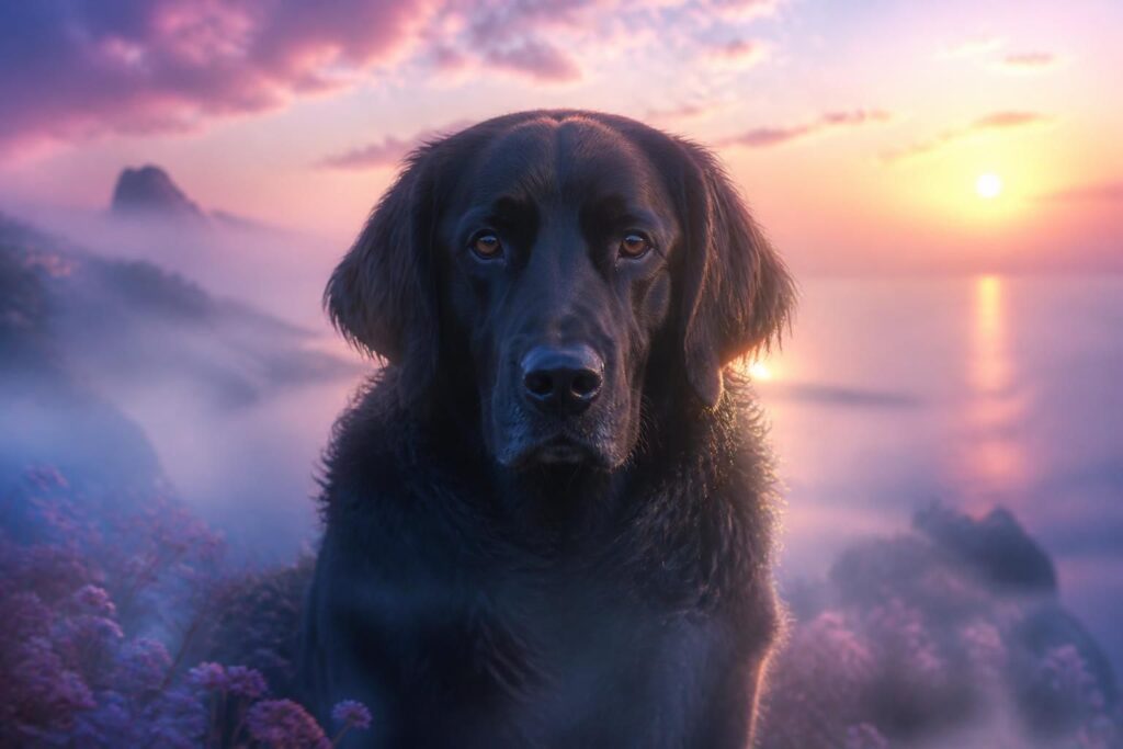 découvrez la signification de rêver d'un chien noir gentil, symbole de loyauté et de protection discrète dans votre vie.